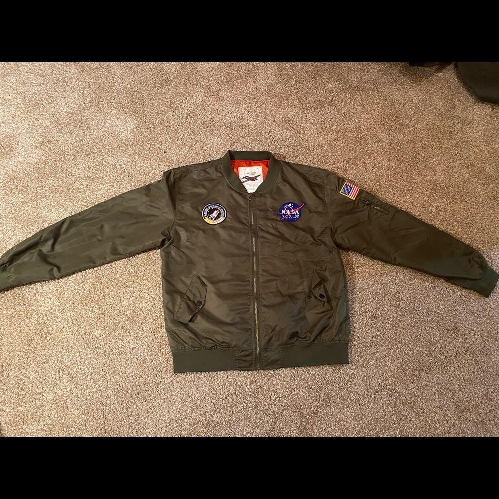 COPY - MENS XL NASA MA-1 BOMBER JACKET